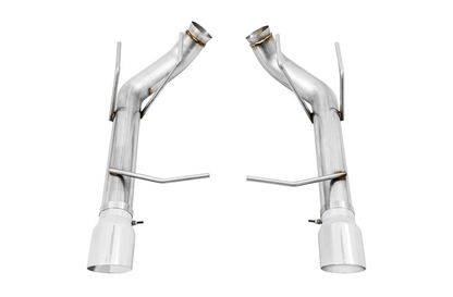AWE Tuning Track Edition Axle-back Exhaust for the S197 Ford Mustang GT - Chrome Silver Tips 3020-32040