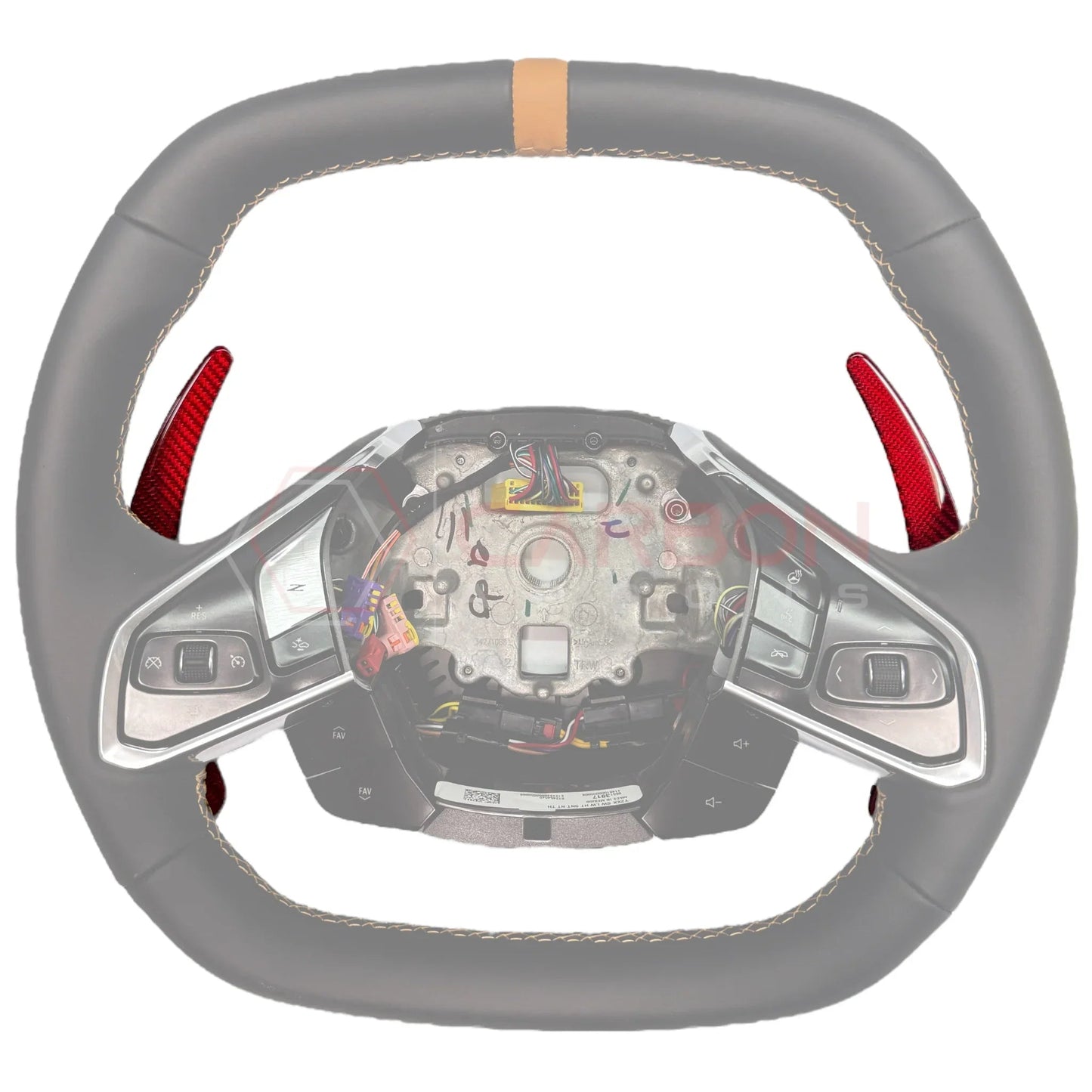 C8 Corvette Magnetic Paddle Shifters – Real Carbon Fiber (Stingray, Z51, Z06, E-Ray | 2020-2026)