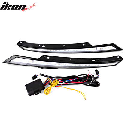 Fits 16-20 Honda Civic 10th Gen Eyebrow Light 2 Colors Running Light