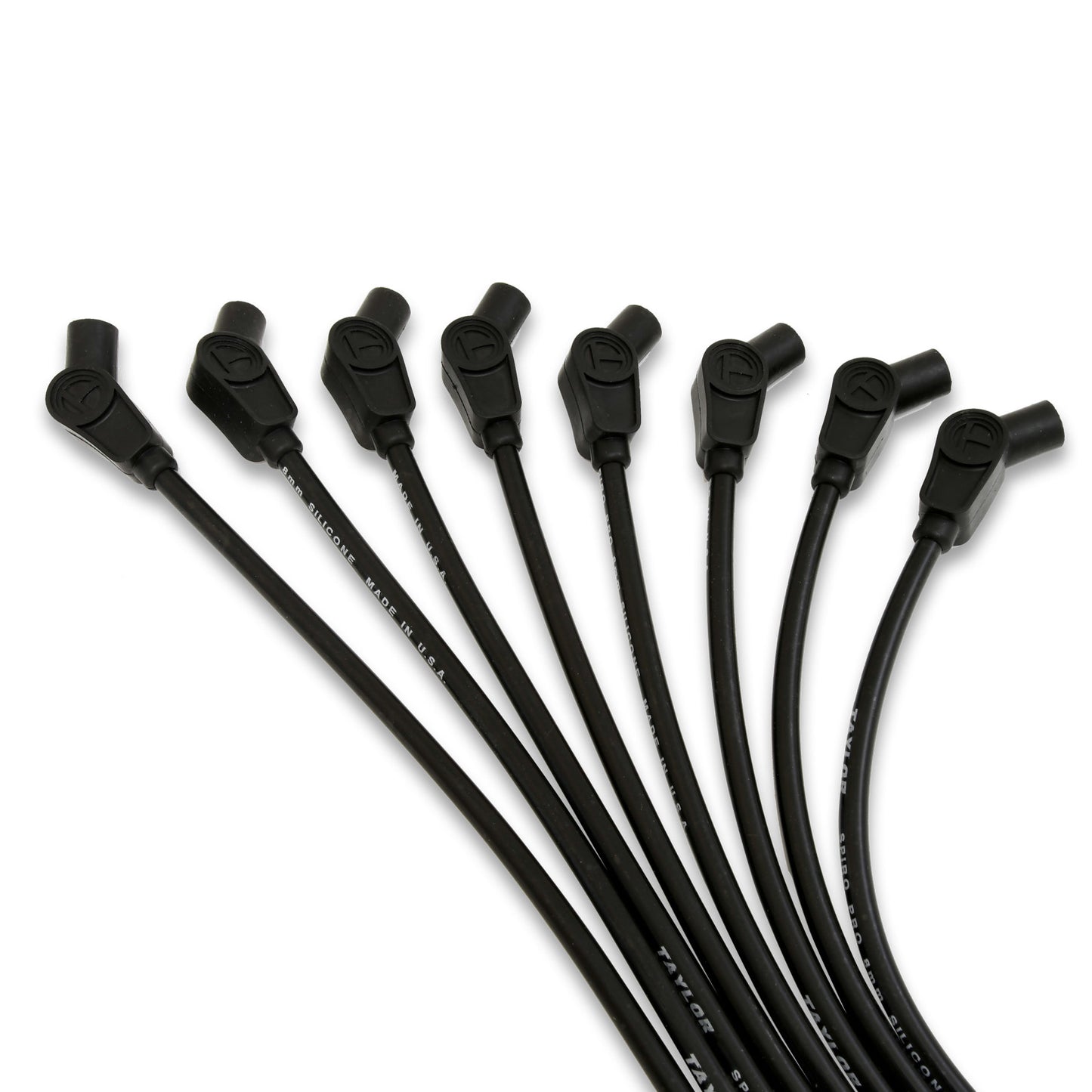 Taylor Cable 8mm Spiro Pro LS Universal 135 Degree Black 73063