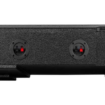 Dual 8" Ported Subwoofer Enclosure For CHEVY Silverado and GMC Sierra Crew Cab 4 Door 14-18
