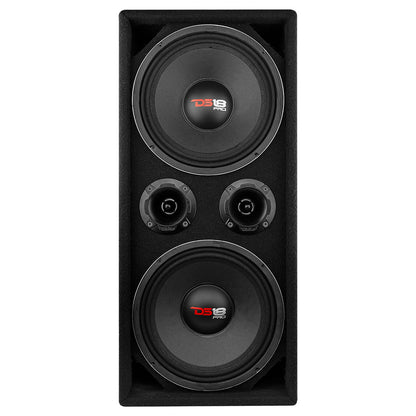 Dual 10" Loaded Ported Voceteo box ( 2 x PRO-X10M and 2 x PRO-TWX2)