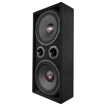 Dual 10" Loaded Ported Voceteo box ( 2 x PRO-X10M and 2 x PRO-TWX2)