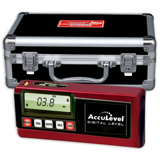 Longacre Digital Caster / Camber Gauge w AccuLevel - No Adapter 52-78291