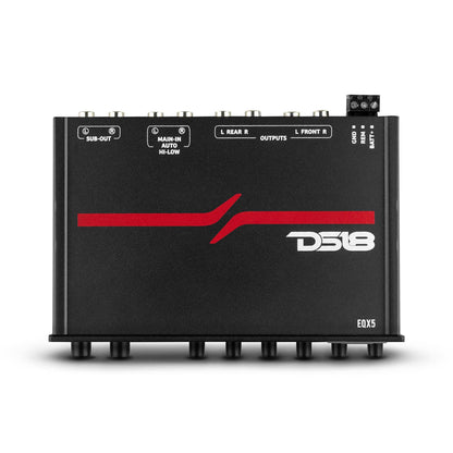 High Volt 5-Band Equalizer with High Level Input