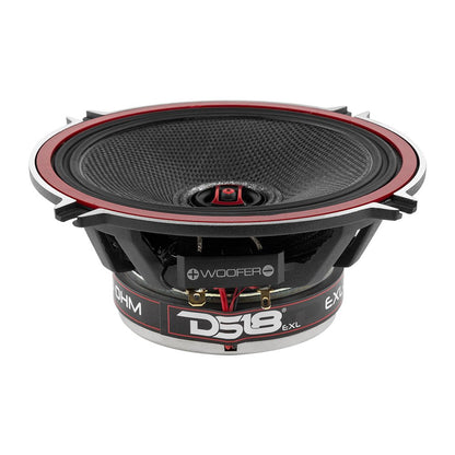 EXL 5.25" 2-Way Coaxial Speaker with Fiber Glass Cone | 80W RMS 3-Ohm