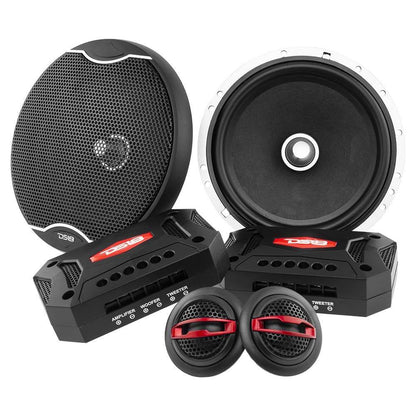 EXL 6.5" 2-Way Component Speaker System 400 Watts 4-Ohms (Pair)