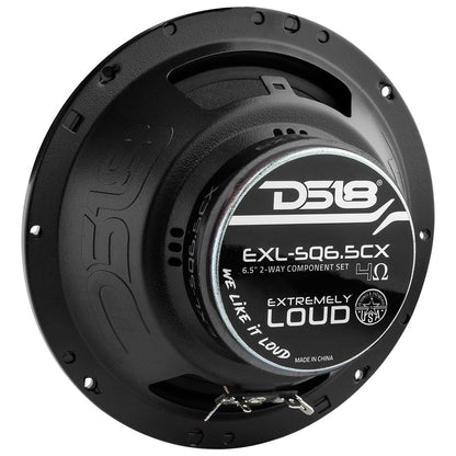 EXL 6.5" 2-Way Component Speaker System | 150W RMS 4-Ohm