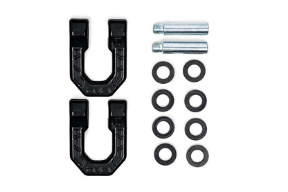 DV8 Offroad Elite Series 3/4" D-Ring Shackles | Pair UNSK-01BL