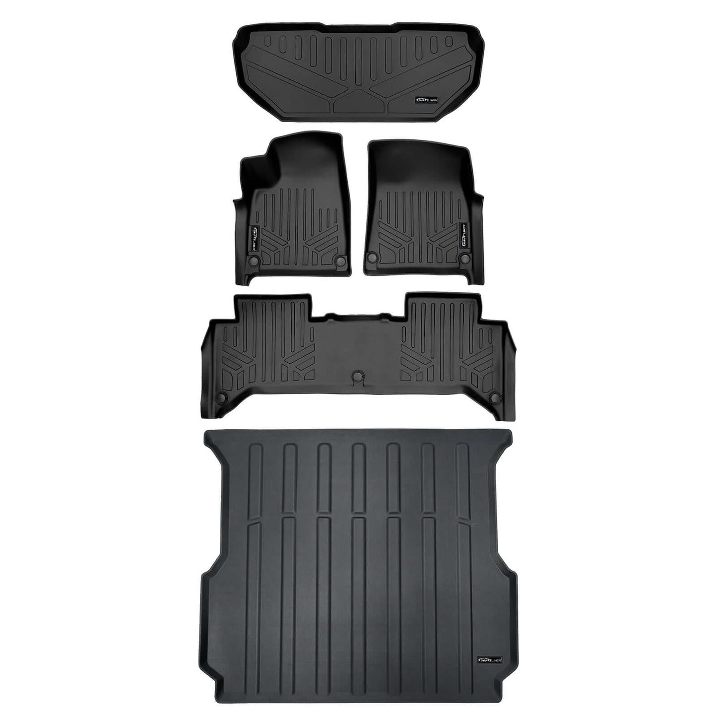 SMARTLINER Floor Liners for 2022-2024 Rivian R1T