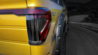 OPT7 Full-Width Strip Cross LED Tail Light with Sequential Red or Yellow Signal for 12th Gen 09-14 Ford F150 (Inspired from New Ford F-150 Lighting)