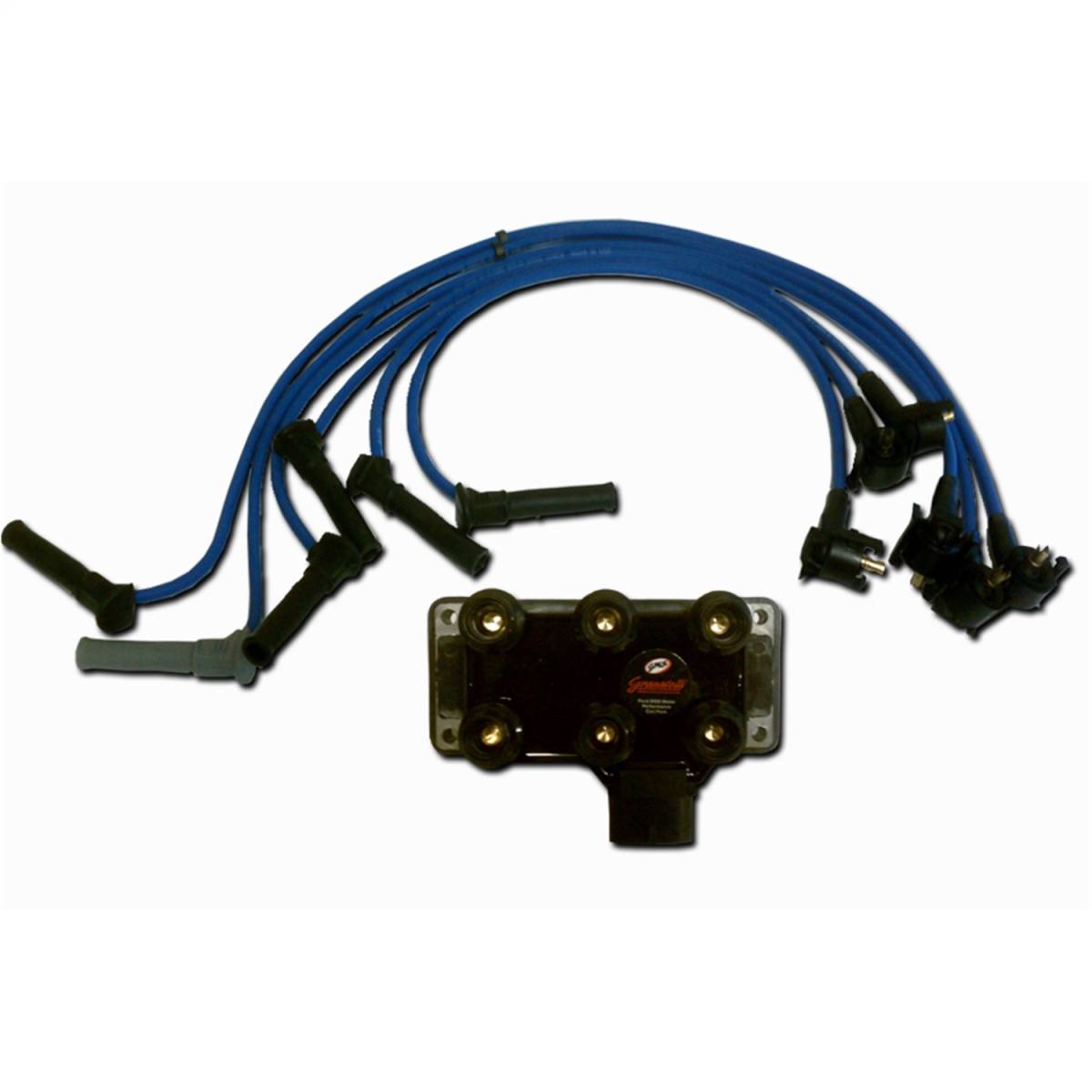 Granatelli Ford 4.0L V6 60K Ignition Coil & Wire Combo Kit – 26-1846CP