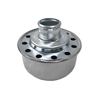 Granatelli 1.25-Inch Push-In Chrome Steel Valve Cover Breather – 451003