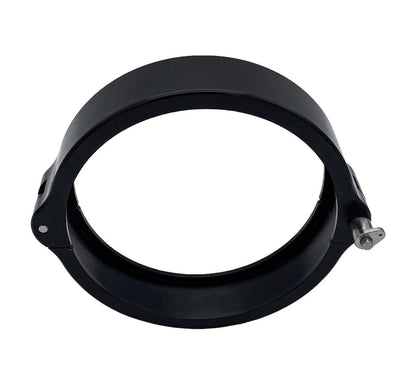 Granatelli Dual Seal 3.0-Inch (76mm) Black Aluminum Clamshell Clamp Spare – Each – 318530CS