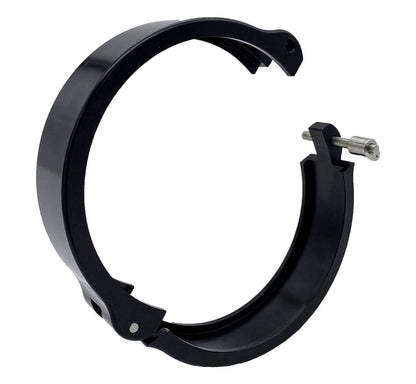 Granatelli Dual Seal 3.5-Inch (89mm) Black Aluminum Clamshell Clamp Spare – Each – 318535CS