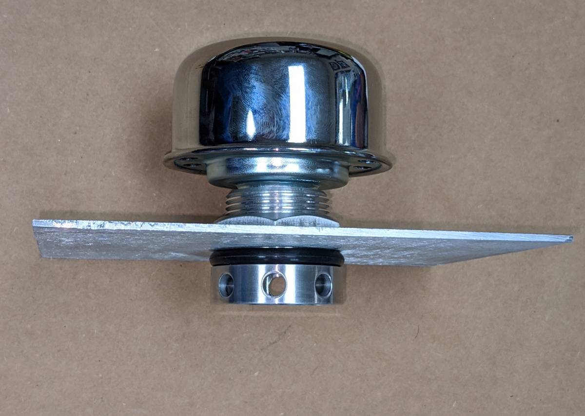 Granatelli 1-Inch Press-In Valve Cover Breather Baffle Kit – 451001
