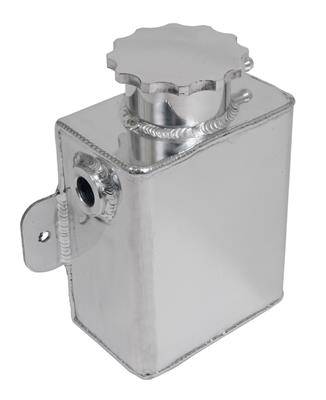 Granatelli 1.00-Quart Universal Polished Aluminum Coolant Expansion Tank – 500300