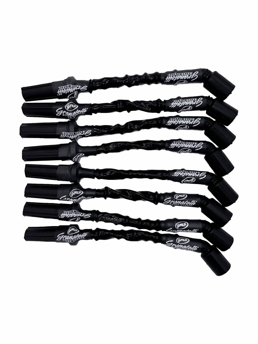 Granatelli 10" GM LS/LT 0-Ohm Black High-Temp Spark Plug Wires – 28-1545HTB