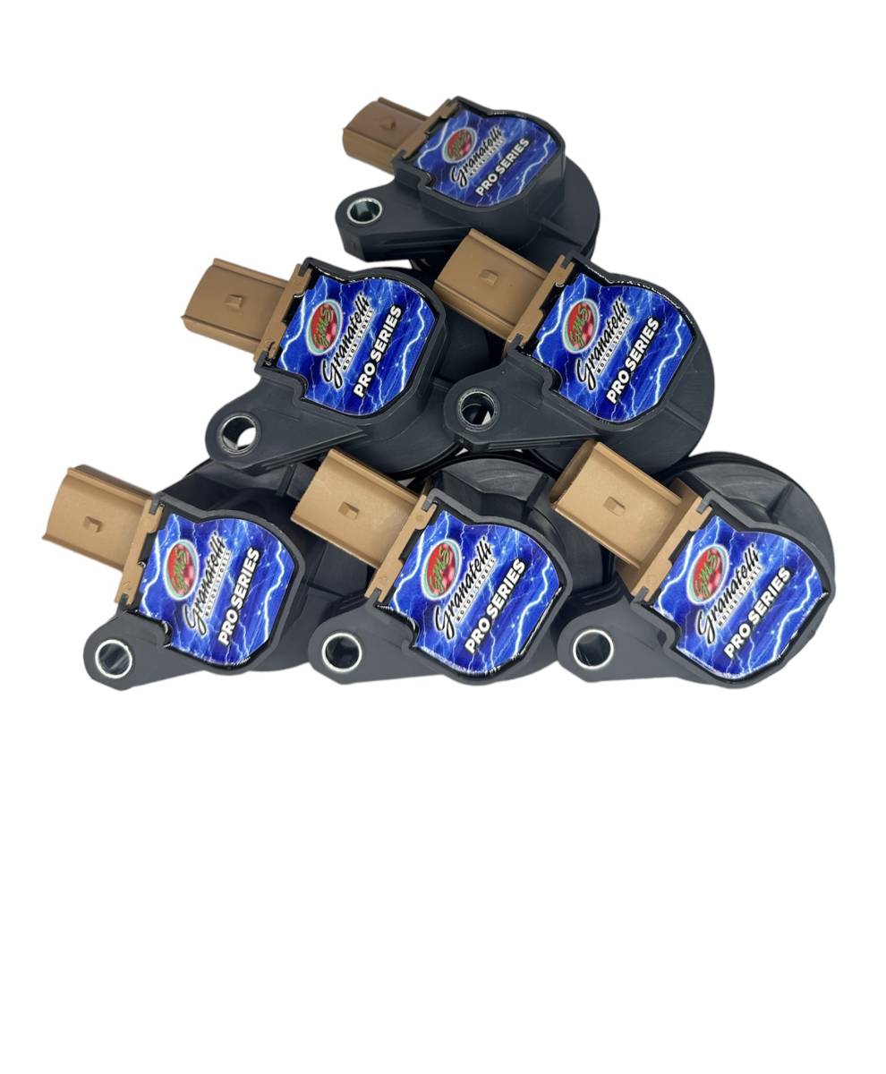 Granatelli 60,000V Performance Coil-On-Plug Kit for 2014-2016.5 Ford 3.5L EcoBoost – 26-0646CP