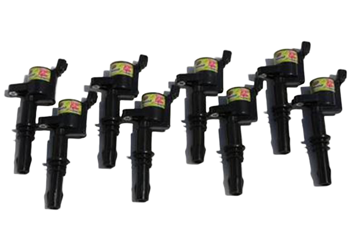 Granatelli Ford 4.6L/5.4L 3V 25K OEM Replacement Black Coil Pack Set – 21-3001-SF