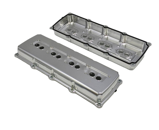 Granatelli Motor Sports Billet Dodge Hemi Valve Covers 5.7, 6.1, 6.2 & 6.4