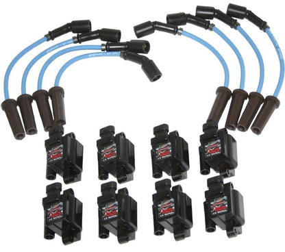 Granatelli 12" GM LS/LT 80K 0-Ohm Coil-Near-Plug Ignition Coil & Wire Kit – 28-1629KIT