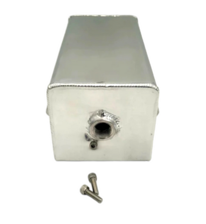 Granatelli 1.25-Quart Universal Polished Aluminum Coolant Expansion Tank – 500301