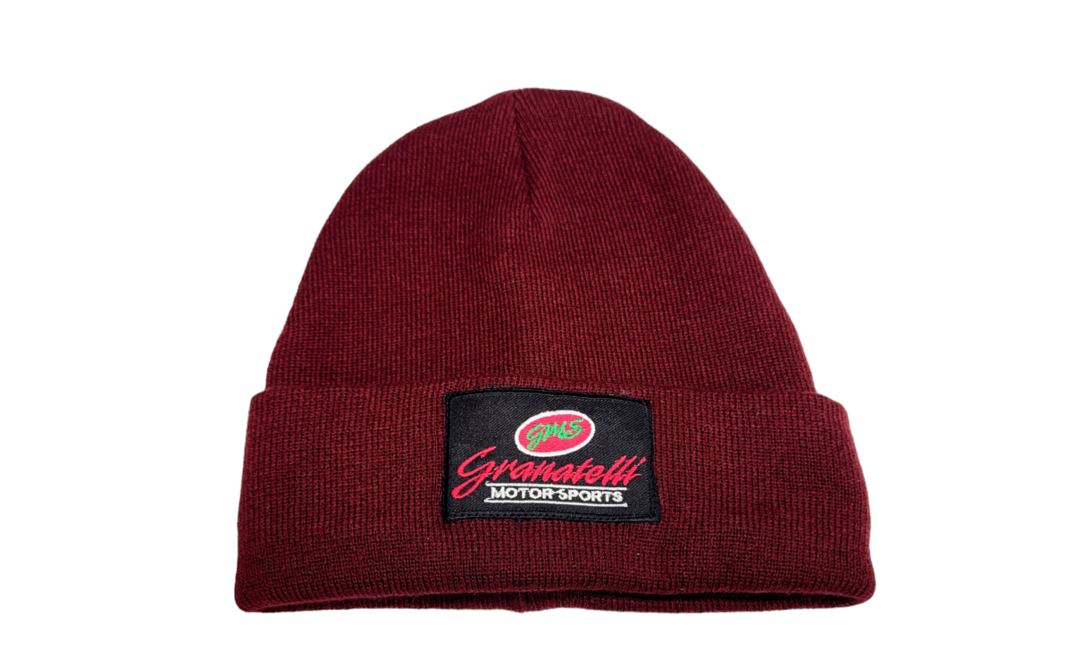Granatelli Logo Beanie – Burgundy – 100007BUR