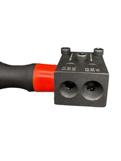 Granatelli 45° Double-Flare Brake Line Tool – 3/16" & 1/4" Lines – 540108