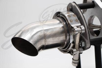 Granatelli 3-Inch Dual Round Electronic Stainless Steel Slip-Fit Exhaust Cutout Kit – 302530K