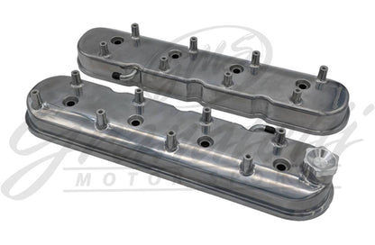 Granatelli LS Tall Valve Covers, Polished Finish, Integral Coil Mounts, 4.8L-7.0L, Pair – 640361