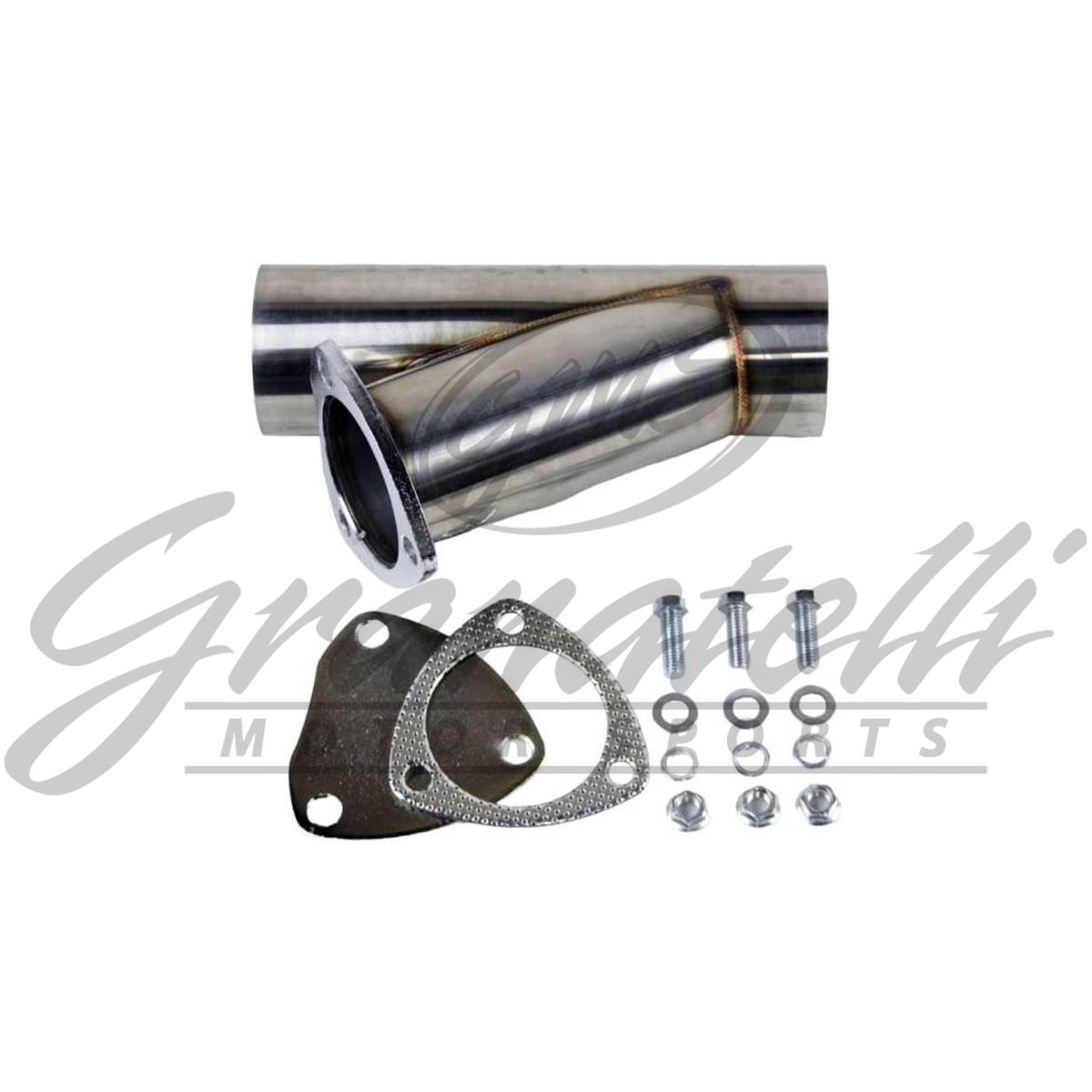Granatelli 5-Inch Single Round Manual Stainless Steel Exhaust Cutout Kit – 306550