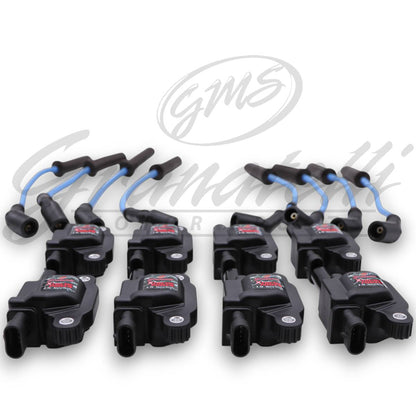 Granatelli Pro Series Xtreme 80,000V Coil Pack & 0-Ohm Wire Kit for GM L83 5.3L & L86 6.2L – 28-5362KIT