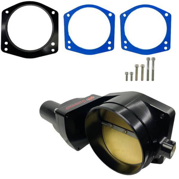 Granatelli 108mm GM LS1/LS2/LS3/LS6/LS7/LS9/LSA/LSX Black Billet Drive-By-Wire Throttle Body – GMTBLS108B