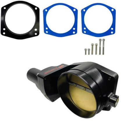 Granatelli 108mm GM LS1/LS2/LS3/LS6/LS7/LS9/LSA/LSX Black Billet Drive-By-Wire Throttle Body – GMTBLS108B