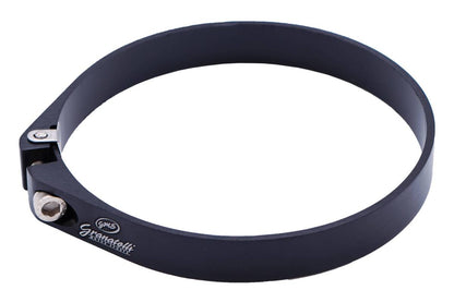 Granatelli Black Anodized Billet Aluminum Hose Clamp 109.6mm–111.6mm (Approx. 4.31"–4.39") – 971400