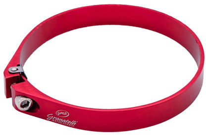 Granatelli Red Anodized Billet Aluminum Hose Clamp 109.6mm–111.6mm (Approx. 4.31"–4.39") – 971400R