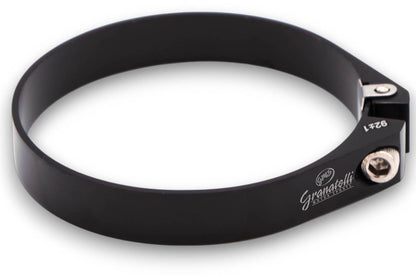 Granatelli Black Anodized Billet Aluminum Hose Clamp 91mm–93mm (Approx. 3.58"–3.66") – 971325