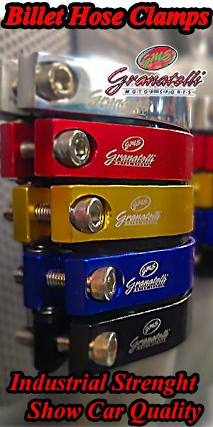 Granatelli Gold Billet Aluminum Hose Clamp 47.5mm–49.5mm (Approx. 1.87"–1.94") – 971175G