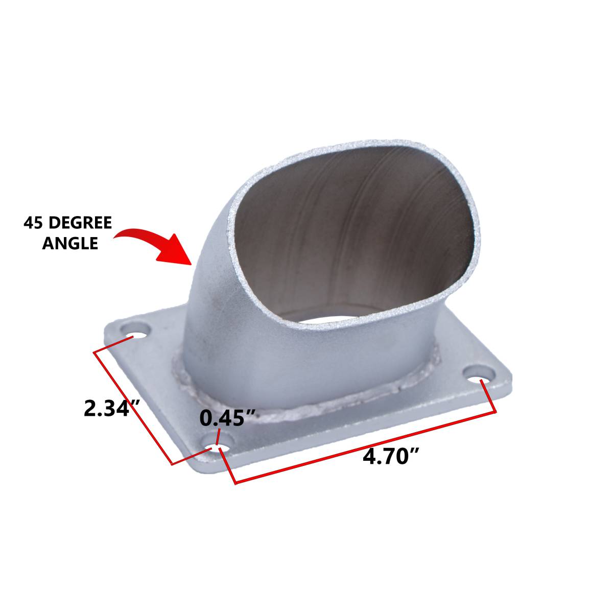 Granatelli 3" Dual Oval Electronic Stainless Steel Weld-In Exhaust Cutout Kit – 313530D
