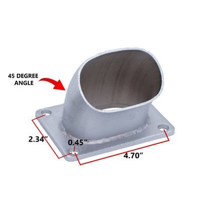 Granatelli 3" Dual Oval Electronic Stainless Steel Weld-In Exhaust Cutout Kit – 313530D