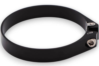 Granatelli Black Anodized Billet Aluminum Hose Clamp 109.6mm–111.6mm (Approx. 4.31"–4.39") – 971400