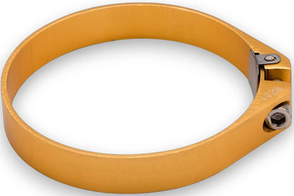 Granatelli Gold Billet Aluminum Hose Clamp 109.6mm–111.6mm (Approx. 4.31"–4.39") – 971400G