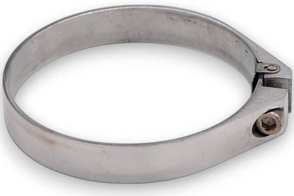 Granatelli Polished Billet Aluminum Hose Clamp 109.6mm–111.6mm (Approx. 4.31"–4.39") – 971400P