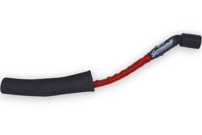 Granatelli 10" GM LS/LT 0-Ohm Red Single Spark Plug Wire w/ Black Kevlar Boot – 28-1545-1RB