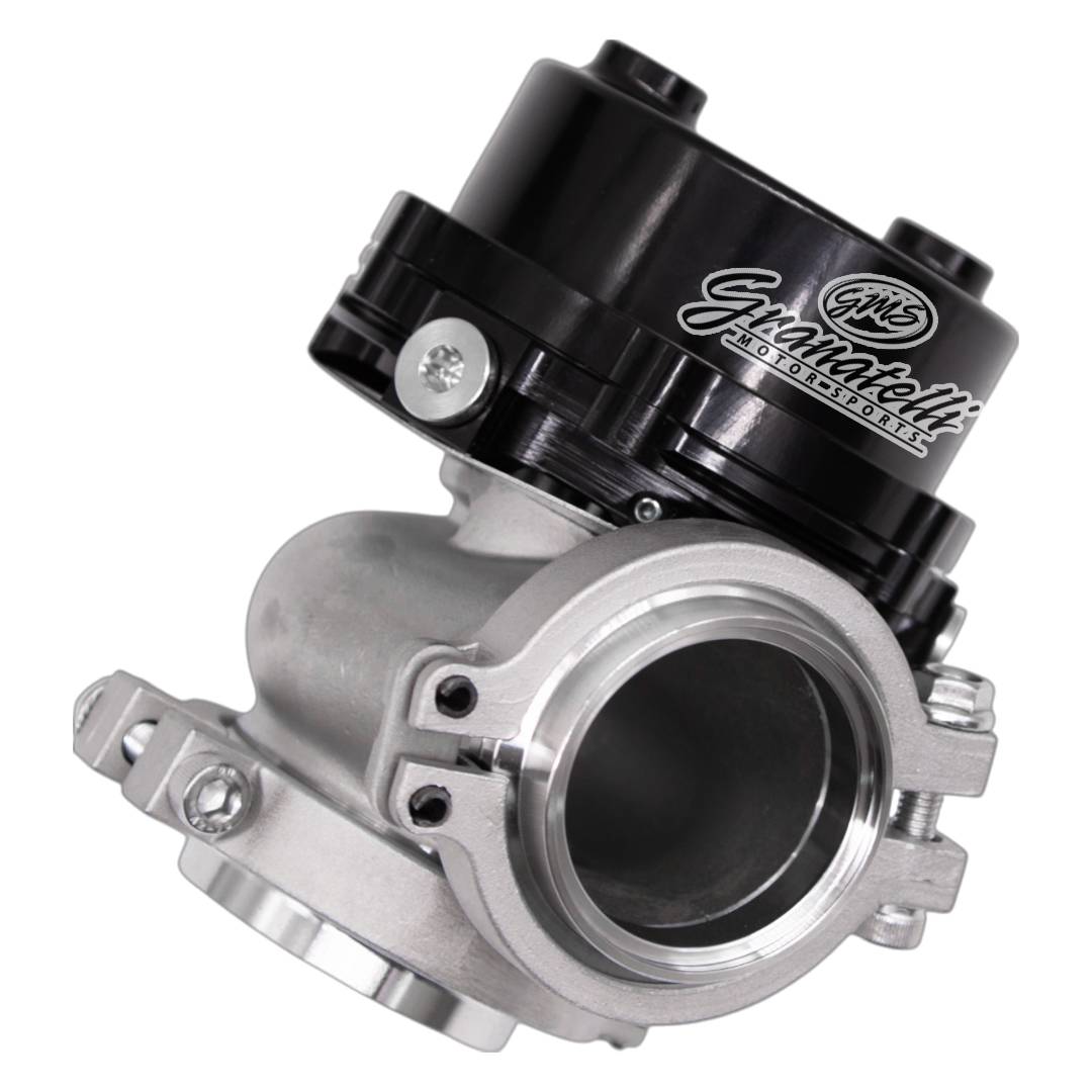 Granatelli 44mm Water-Cooled Diaphragm External Turbo Wastegate with V-Band – 540244