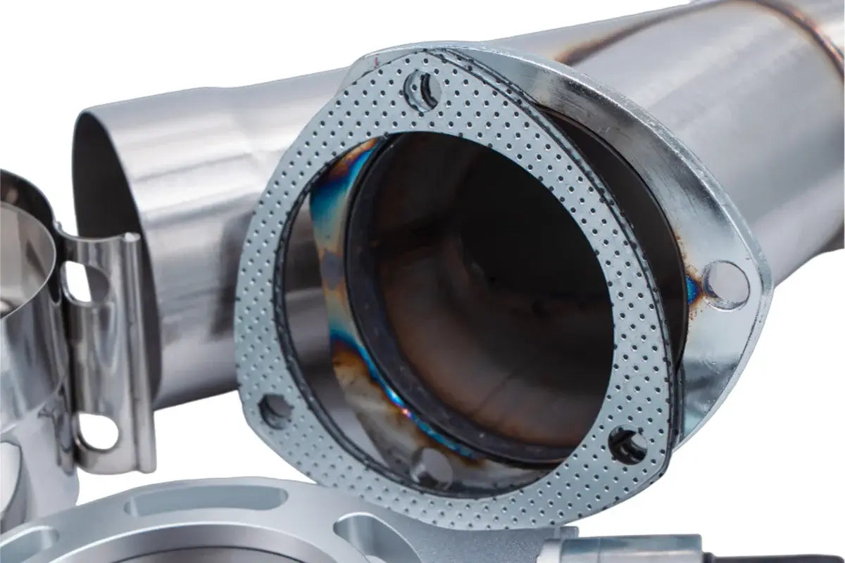 Granatelli 4-Inch Dual Round Electronic Stainless Steel Slip-Fit Exhaust Cutout Kit – 302540K