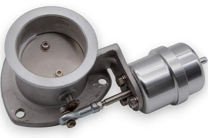 Granatelli 3-Inch Single Round Vacuum/Pressure-Controlled Electronic Stainless Steel Slip-Fit Exhaust Cutout Kit – 309530