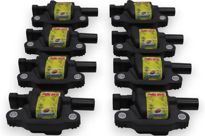Granatelli GM LS1/LS2/LS3/LS6/LS7/LS9/LSA 60K Street Fighter Black Coil Pack Set – 28-0512-CP