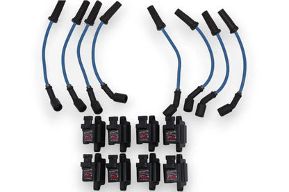 Granatelli 12" GM LS/LT 80K 0-Ohm Coil-Near-Plug Ignition Coil & Wire Kit – 28-1629KIT